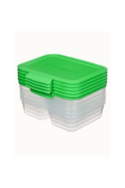 Sistema 5-Piece Freezer Safe BPA-Free Meal Prep Food Storage Container Set 870ml