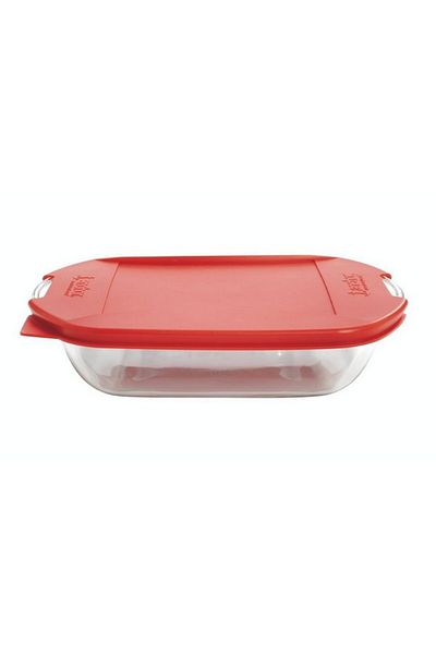 Anchor Hocking 4-Piece High Quality Rectangular Roaster with Lid