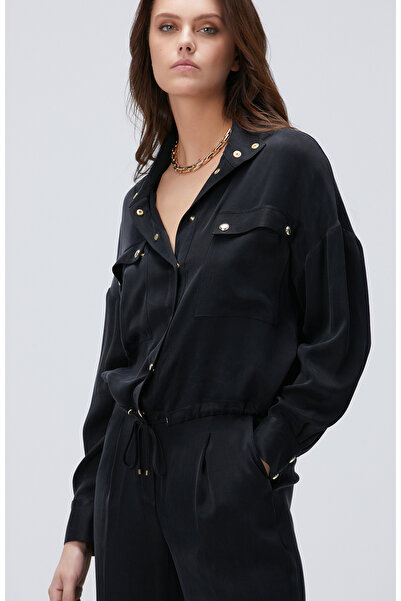 Network Siyah Gömlek