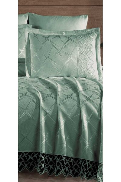 diabella Star 3 Piece French Lace Chenille Lux Pique Set