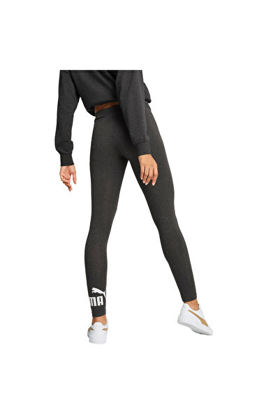 Puma Essential No. 1 Logo Kadın Gri Günlük Stil Tayt 68242607