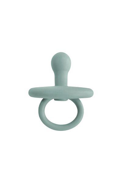 OiOi Dark Blue Silicone 0 Month Pacifier