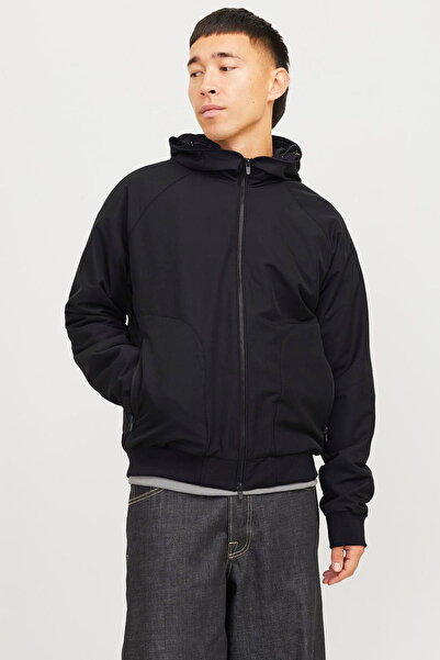 Jack & Jones Ανδρικό μπουφάν Bomber με κουκούλα - Τέλειο