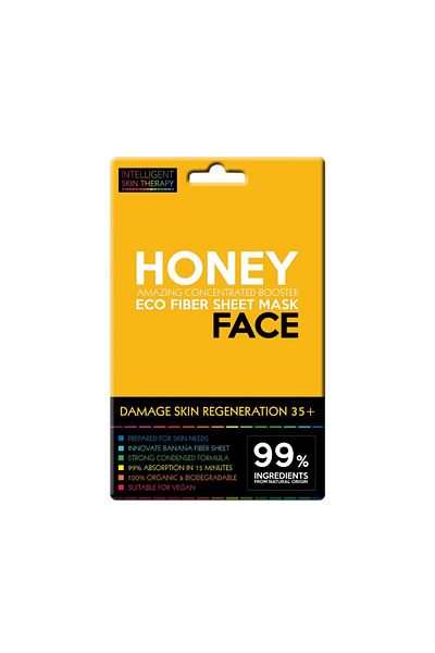 Intelligent Skin Therapy Damage Skin Regeneration 35+ Eco Fiber Sheet Mask Face Honey