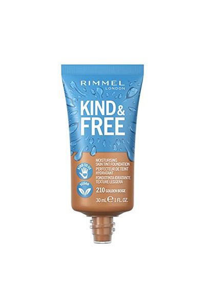 Rimmel KIND & FREE Skin Tint - Moisturising Foundation  30 ml, shade 210 Golden Beige