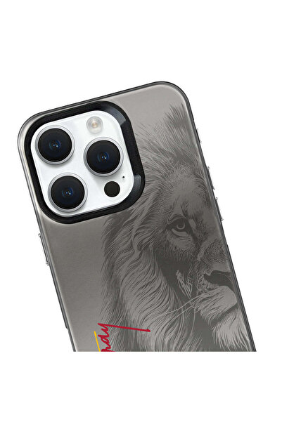 Galatasaray iPhone 15 Uyumlu Galatasaray Premium Aslan Telefon Kılıfı