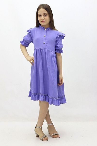 Fox Life Kids Rochie de muselina pentru fete model 155