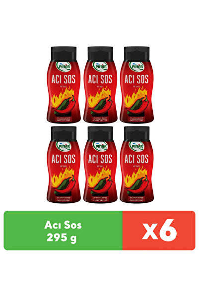 Pınar Acı Sos 295 G X 6 Adet