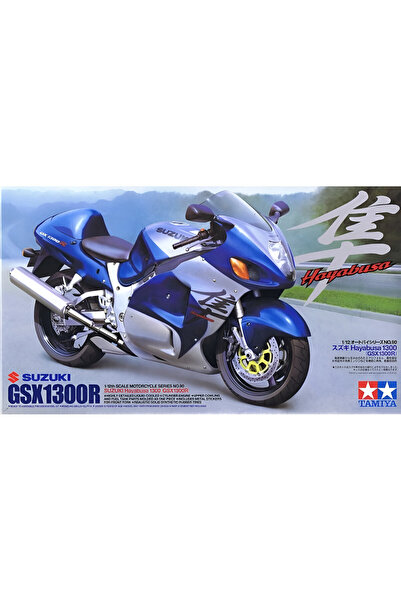 TAMIYA 1/12 Suzuki Hayabusa 1300 (GSX1300R) Plastik Motosiklet Maket Kiti, De...
