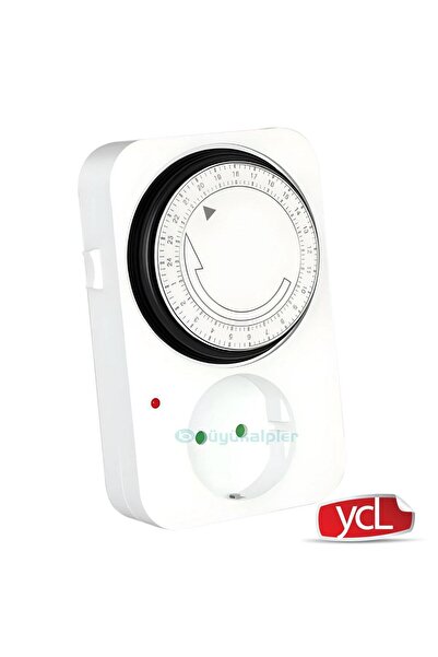 YCL YZM-020 Priz Tipi Mekanik Zaman Saati