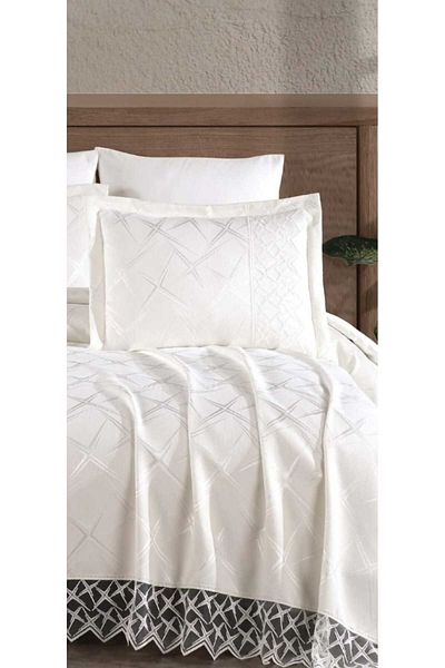 diabella Star 3 Piece French Lace Chenille Lux Pique Set