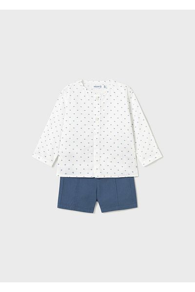 MAYORAL Set cămașă și pantaloni scurți pentru bebeluși