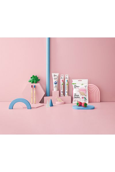 The Humble Co. Unisex Children's Strawberry Flavored Humble Toothpaste - 75ml x2 Pieces