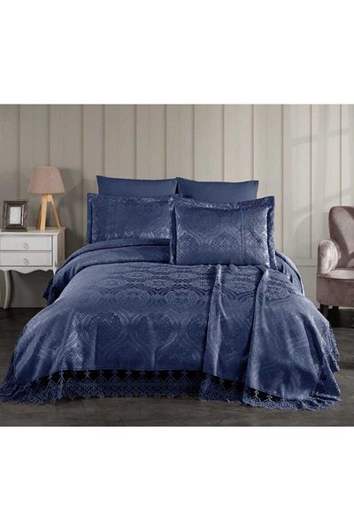 diabella Sultan 3 Piece French Lace Chenille Lux Pique Set