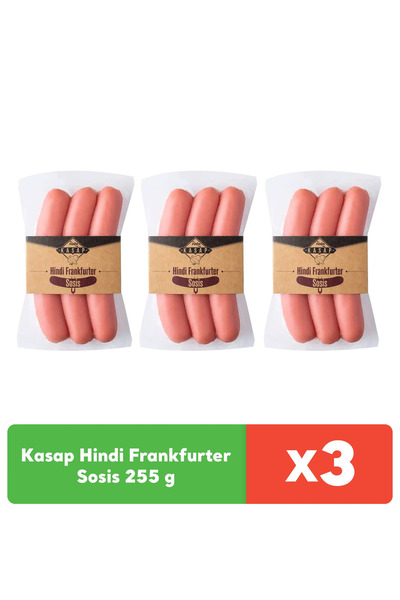 Pınar Kasap Hindi Frankfurter Sosis 255 G X 3 Adet