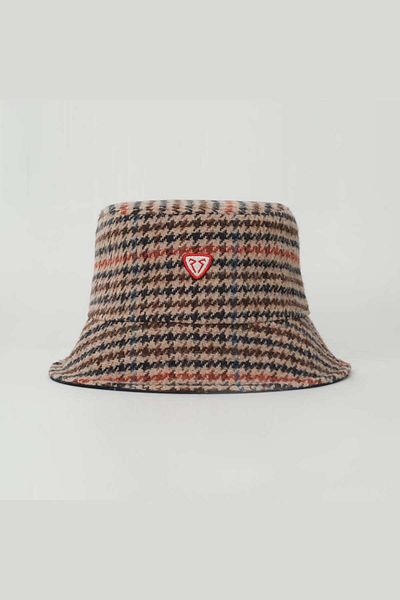 Rust&Rich قبعة رجالية باللون البيج - مجموعة City's Collection Vegas Bucket