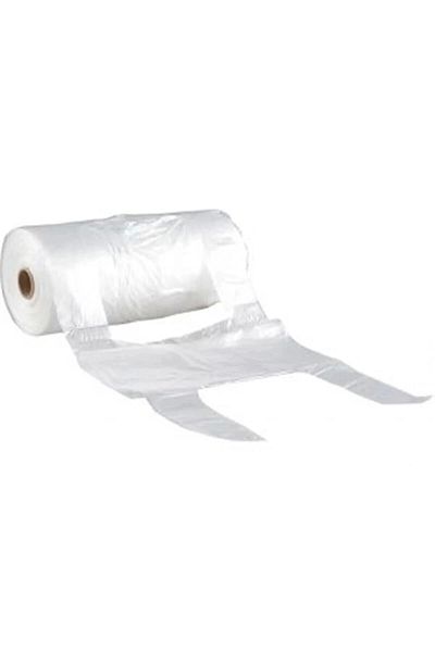 Ceylin Rolled Grease Bag Large Size Plucked Roll 200 Pieces Transparent Rolled Bag Grocery Bag Grocery Bag