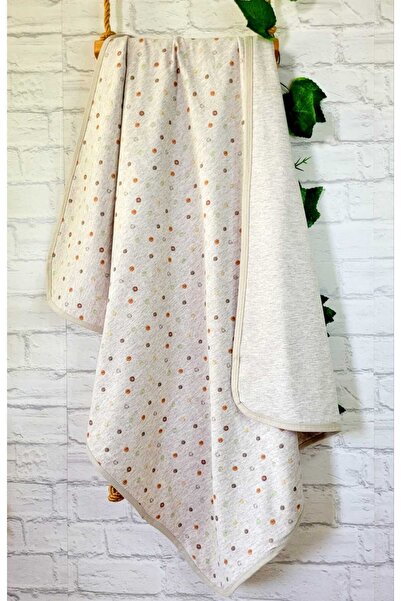 PAMUK HANIM بطانية قماش قطني ممشط بطبقة واحدة للأطفال حديثي الولادة من الجنسي...