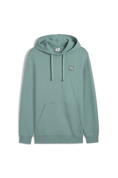Puma Hanorac pentru bărbați Essentials Elevated, verde, stil casual 69090030