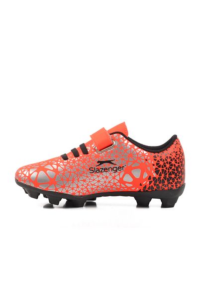 Slazenger Crystal F - Crampoane pentru copii portocalii cu velcro