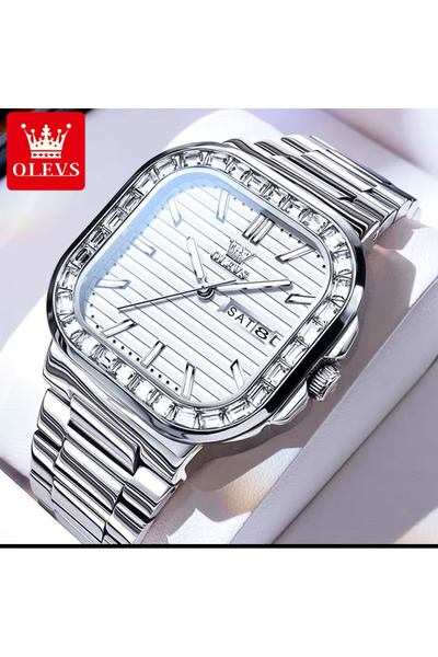 OLEVS NAUTİLUS   TAKVİMLİ MODEL LÜX ERKEK KOL SAATİ