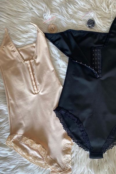 İNCEYAŞAM Waist Hourglass Image Bodysuit Corset Instant Slimming Corset Strap Corset Lace Corset with Agraft