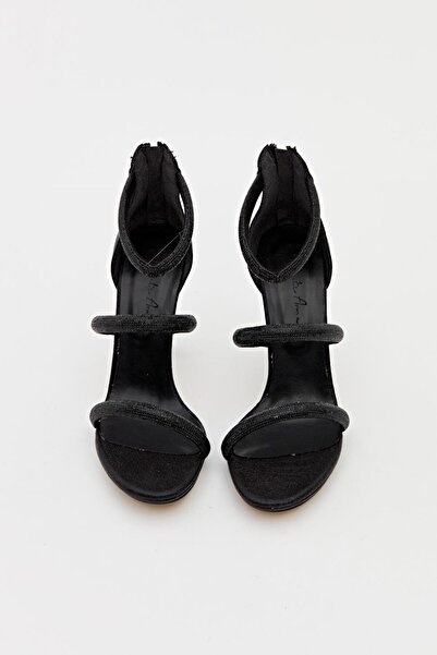 Hayati Arman Women's Three-Stripes Evening Dress Shoes Black