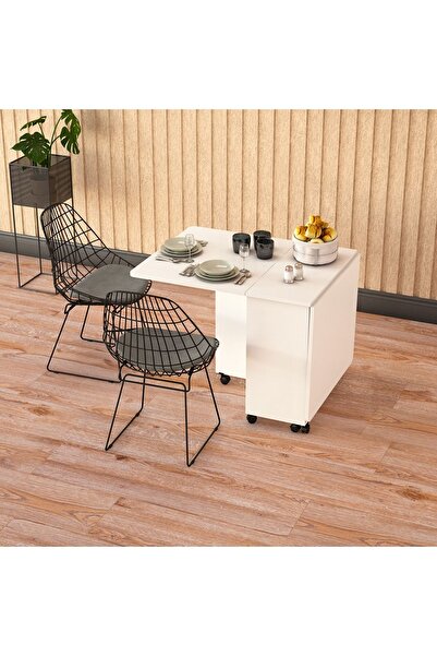 asratrend %100 MDFLAM Katlanır Mutfak Masası KM-12