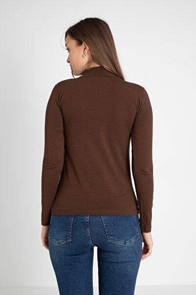 Orly More Γυναικείο κορμάκι μακρυμάνικη μπλούζα Lycra