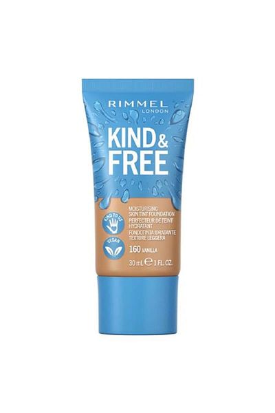 Rimmel KIND & FREE Skin Tint - Moisturising Foundation  30 ml, shade 160 Vanilla