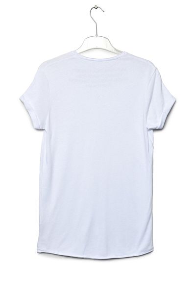 Zegy Ανδρικό T-Shirt με κοντό μανίκι Crew - Λευκό