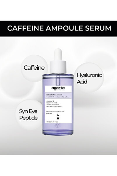 Agarta Natural Ampoule Gözaltı Morluk Ve Torbalama Giderici Serum 50 ML