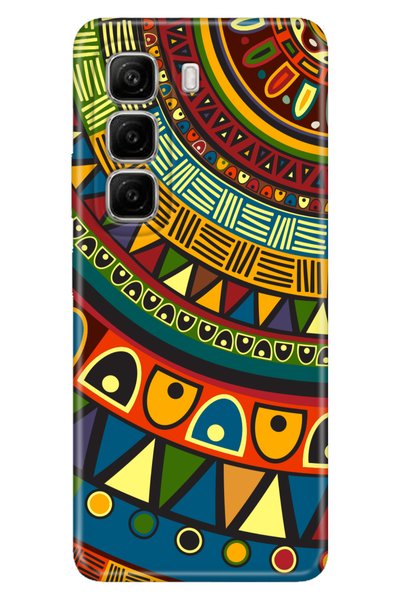 Cekuonline Infinix Hot 50 4g Case Hot 50 Patterned Silicone Holder Egypt Graphic