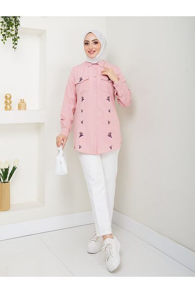 ASMİN Summer Embroidery Tunic - Model Asm236