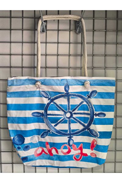 My-o Traka od užeta D Sa deznom Torba za plažu sa zatvaračem za svakodnevnu u...