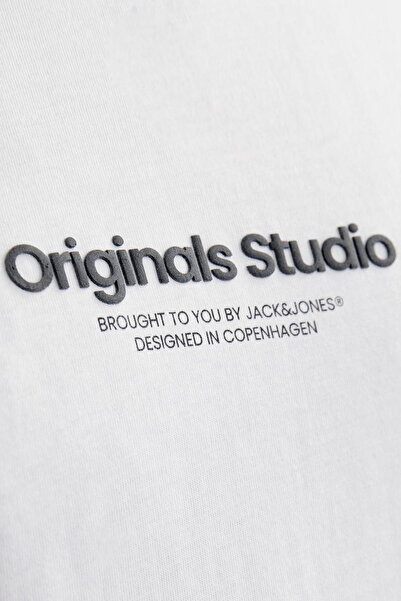 Jack & Jones Large Size Chest Logo Printed T-Shirt - Vesterbro