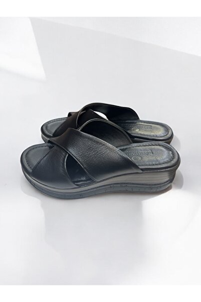 SHOUGO Натуральна шкіра, ортопедична підкладка, зручні щоденні капці