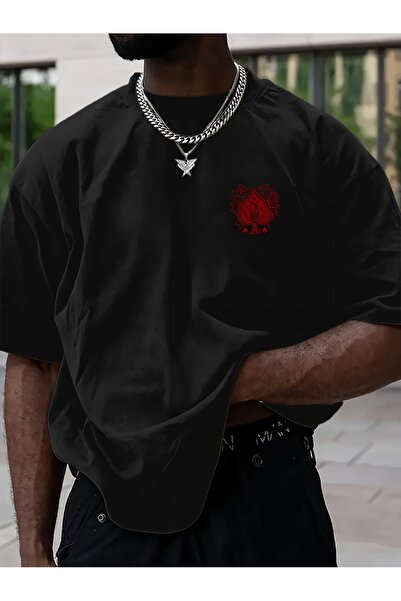 Lider Leather Tricou imprimat - Eleganță și confort într-unul singurul.