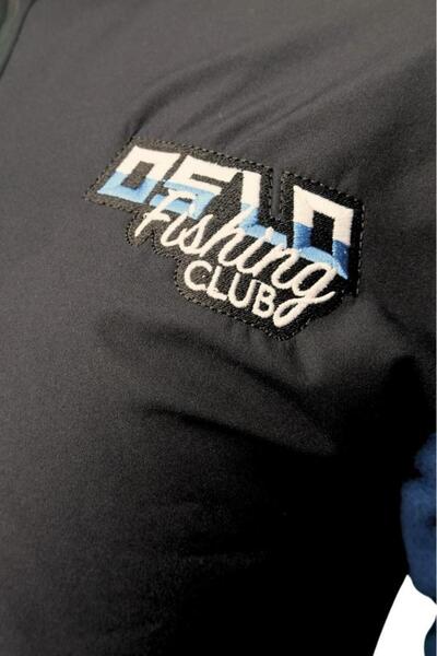 Oslo Fisherman Swordfish Embroidered Zippered Fleece