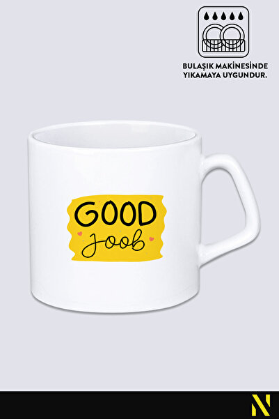 nilizma كوب جيد جوب منقوش