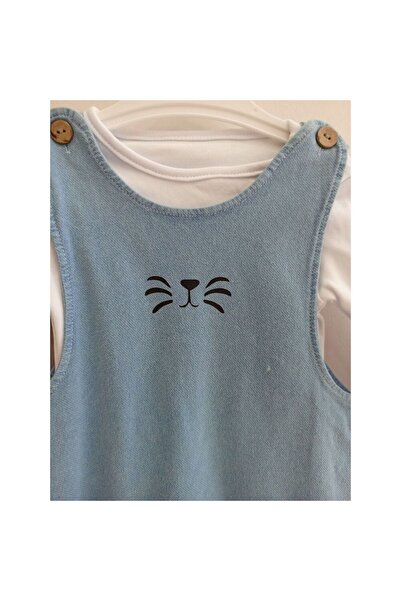 MODA Baby Buu Rabbit Eared Jeans Baby Girl Slopet