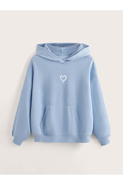 Lider Leather سويت شيرت بغطاء للرأس مطبوع من Outdoors - تصميم مريح وأنيق