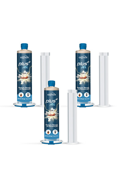 Oithox Plus Hamam Böceği, Karınca Yemi, İlacı, Jeli 35 gr x 3 (90 Gün Kalıcı Etki)