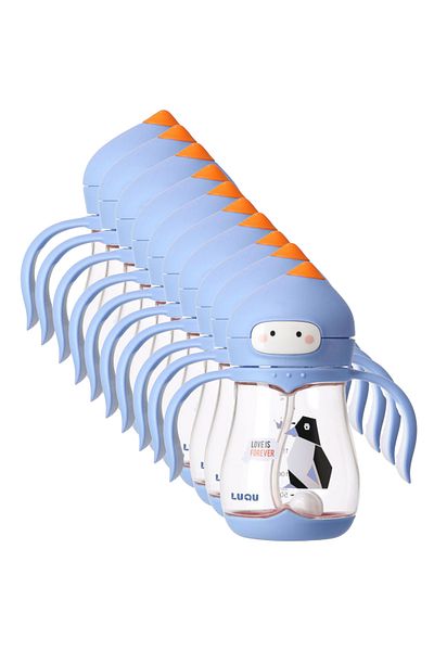 LUQU BABY LUQU Tritan Sippy Cup for Toddlers 240ML-Pack of 10