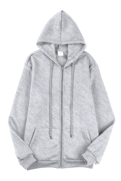 Lider Leather Solid Zip-Up Jacket – Cotton-Polyester Comfort and Elegance