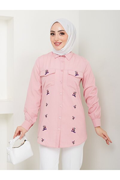 ASMİN Summer Embroidery Tunic - Model Asm236