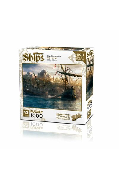 Ks Games 20677 Bir Zamanlar İStanbul'da 1000 Parça Puzzle -KS Puzzle