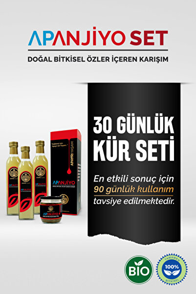 Apayrı Yaşam Bitkisel Kür Seti %100 Bitkisel APANJİYO