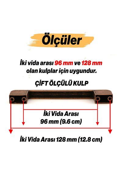 Badem10 Mâner metalic Radus antic din cupru 96 mm -9,6 cm Mobilier Bucătărie Sertar Dulap Dulap Mânere Mâner