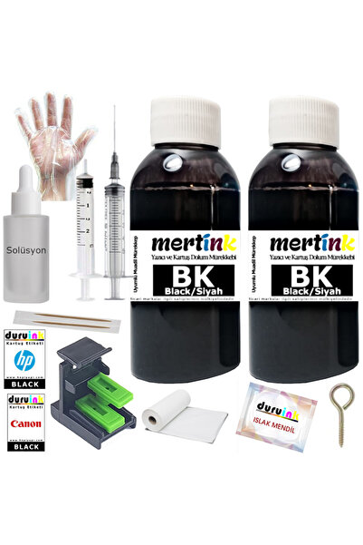 Mertink HP DESKJET 2800 2878 2876 (653) KARTUŞ  DOLUM SETİ 2X100ML